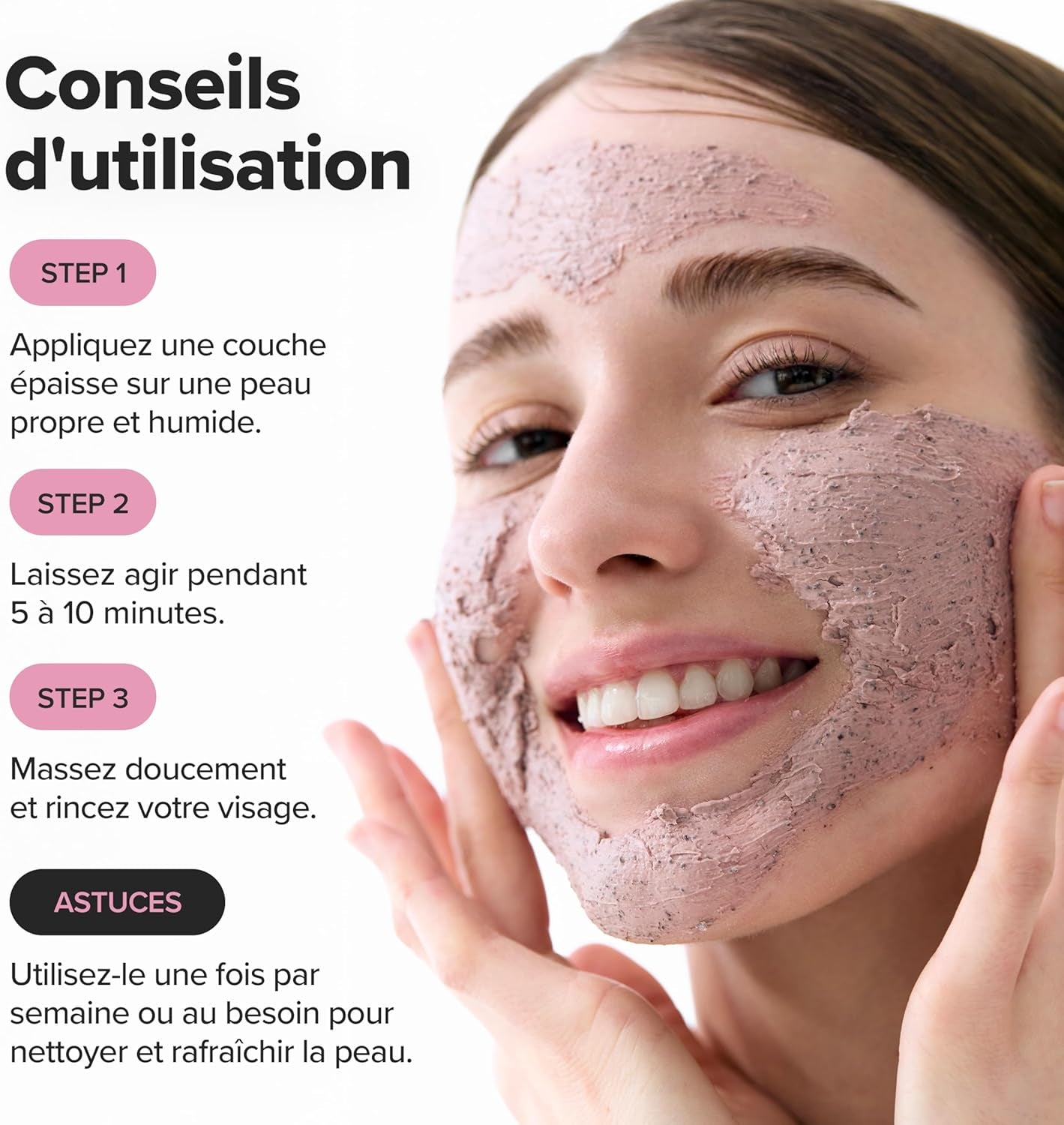 Masque Rafraîchissant Pour Les Pores Aux Haricots Rouges 140 Ml, 4,73 Fl.Oz