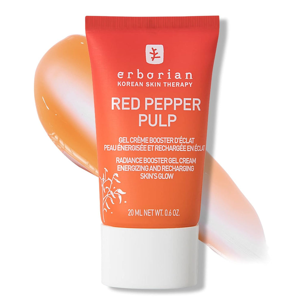 Red Pepper Pulp Hydrating & Energizing Gel - Facial Moisturizer for Brightened, Refreshed & Plumped Skin - Radiance Boosting Moisturizing Cream - Korean Skin Therapy