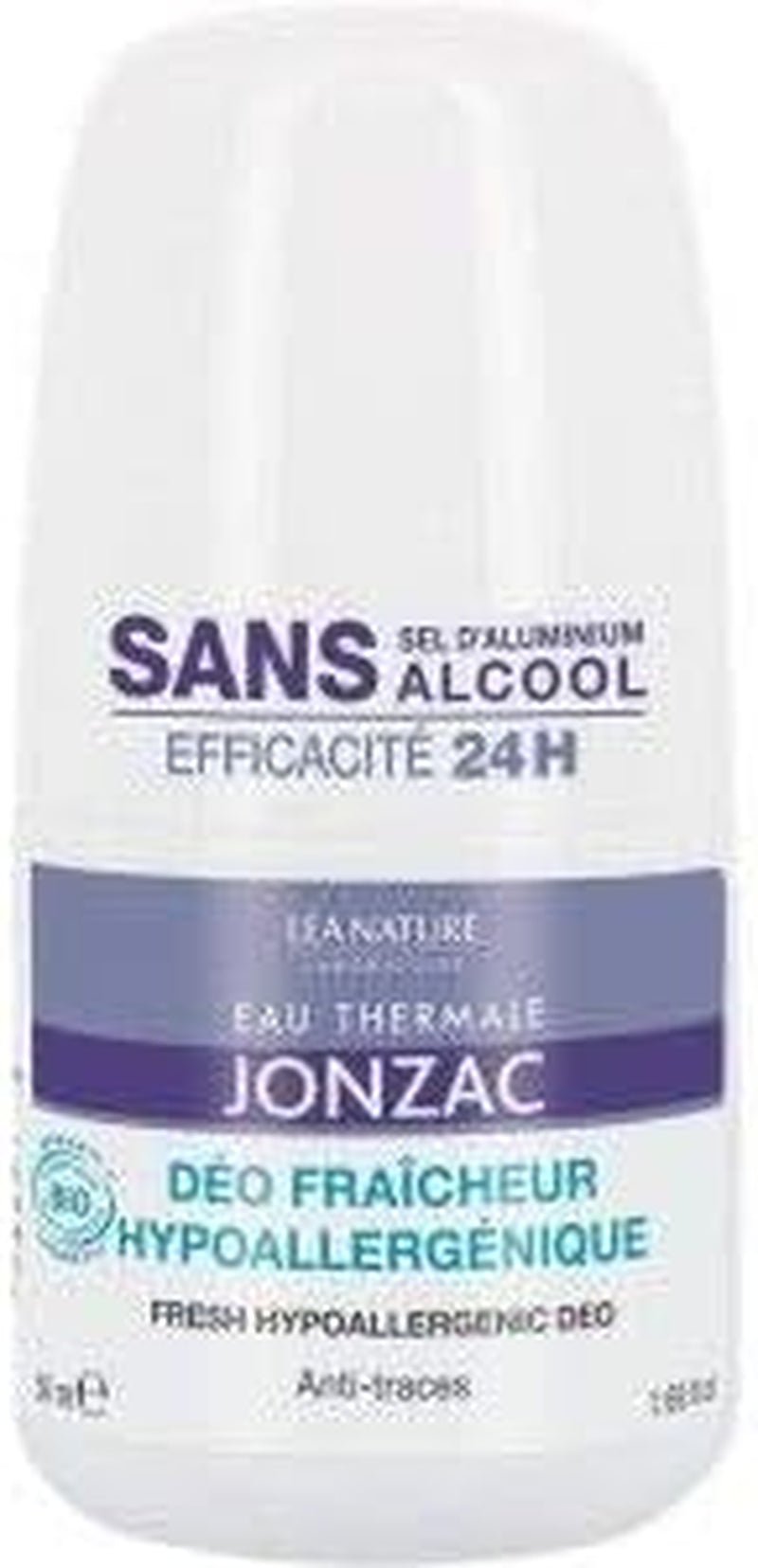 Jonzac - Déodorant Hypoallergénique Sans Alcool 50Ml Bio - Lot De 3 - Vendu Par Lot - Livraison Gratuite En France