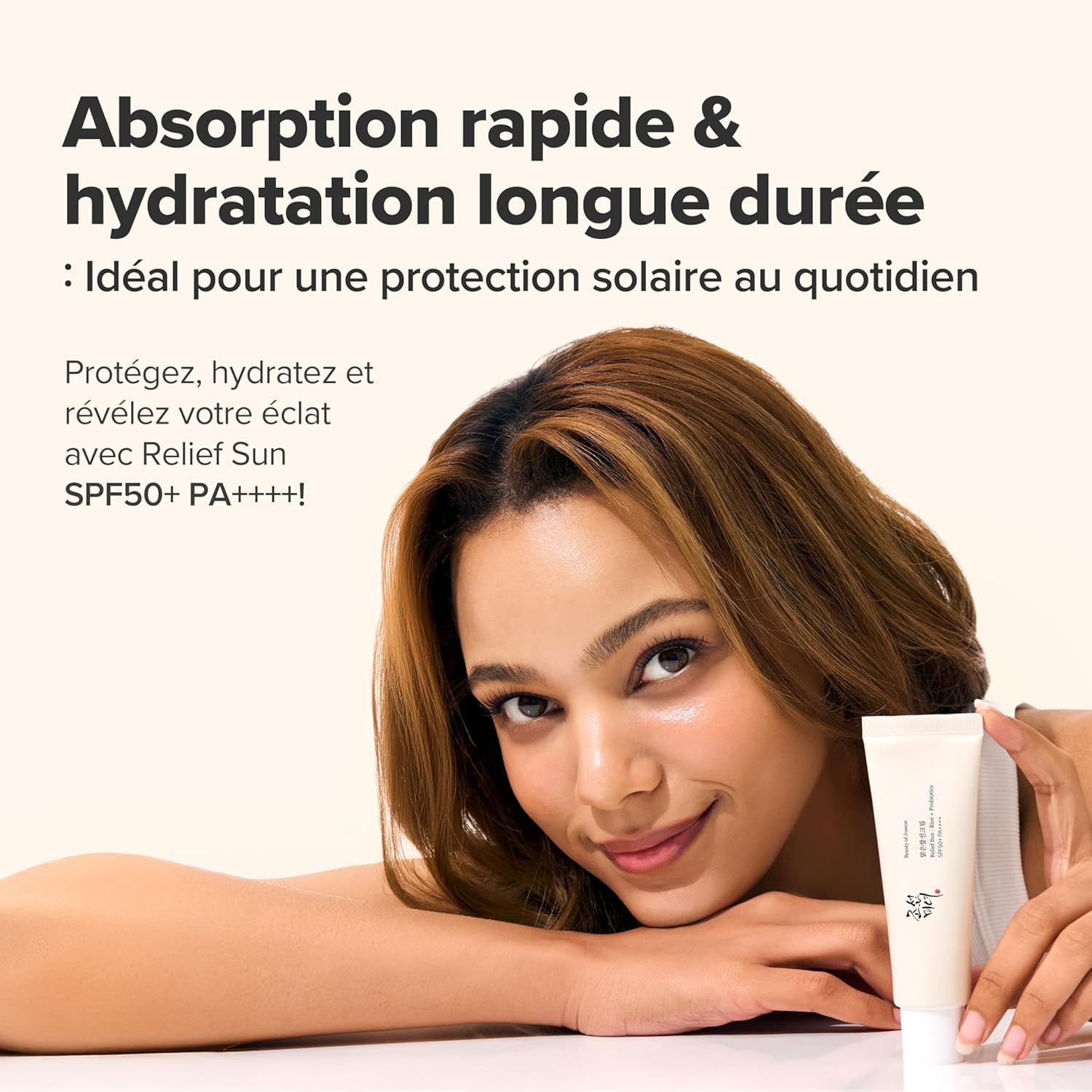 Crème Solaire Relief Sun Riz + Probiotiques (1)