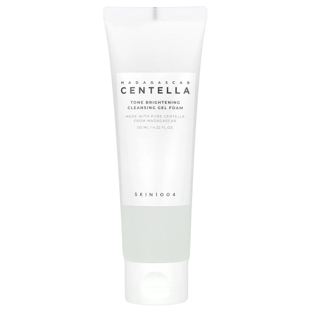 Madagascar Centella, Tone Brightening Cleansing Gel Foam, 4.22 Fl Oz (125 Ml)