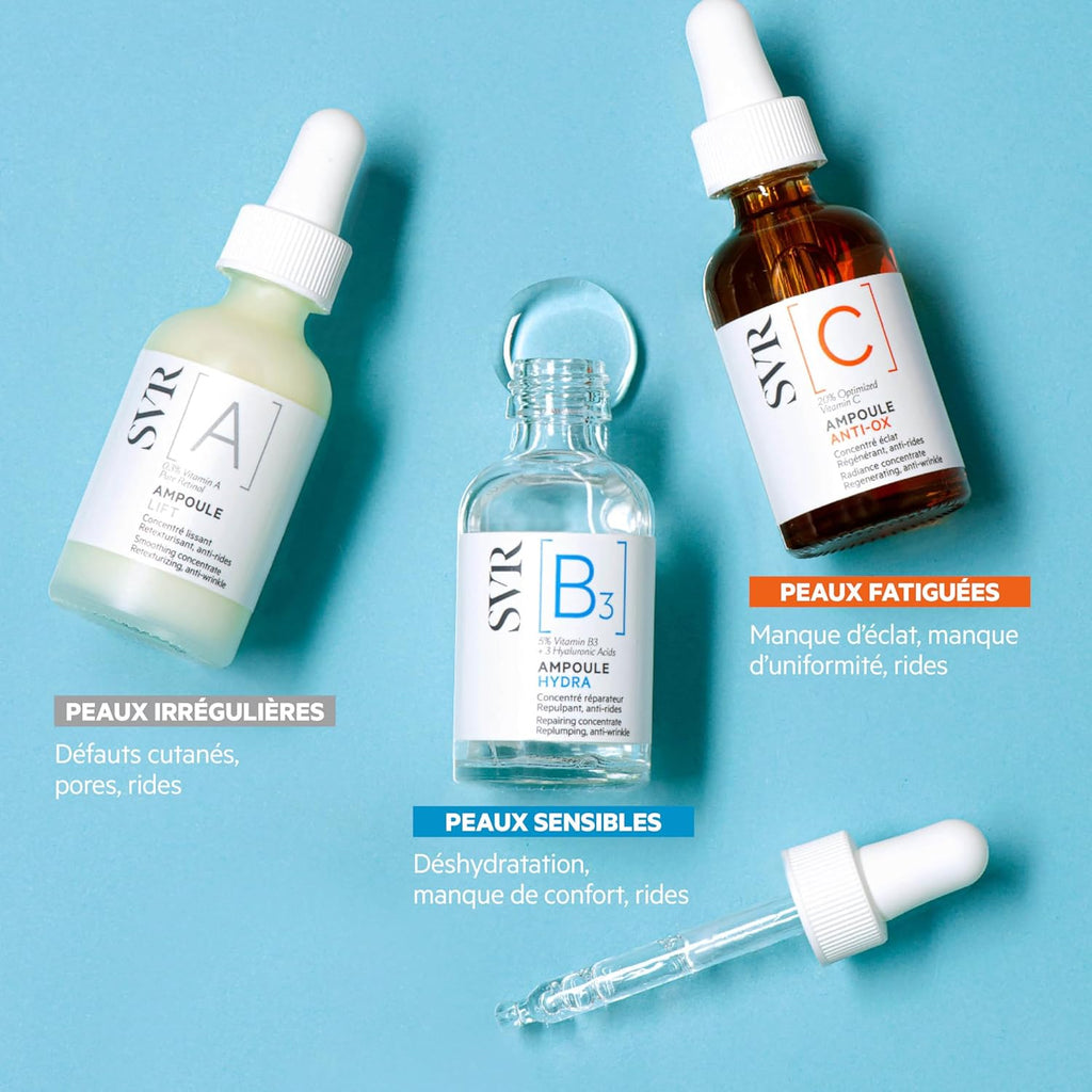 – Ampoule [C] Anti-Ox – Sérum Éclat Antioxydant – Illumine, Lisse Et Unifie Le Teint – Pour Peaux Ternes Et Fatiguées – Vitamine C Optimisée 20%, Acide Hyaluronique – 30 Ml