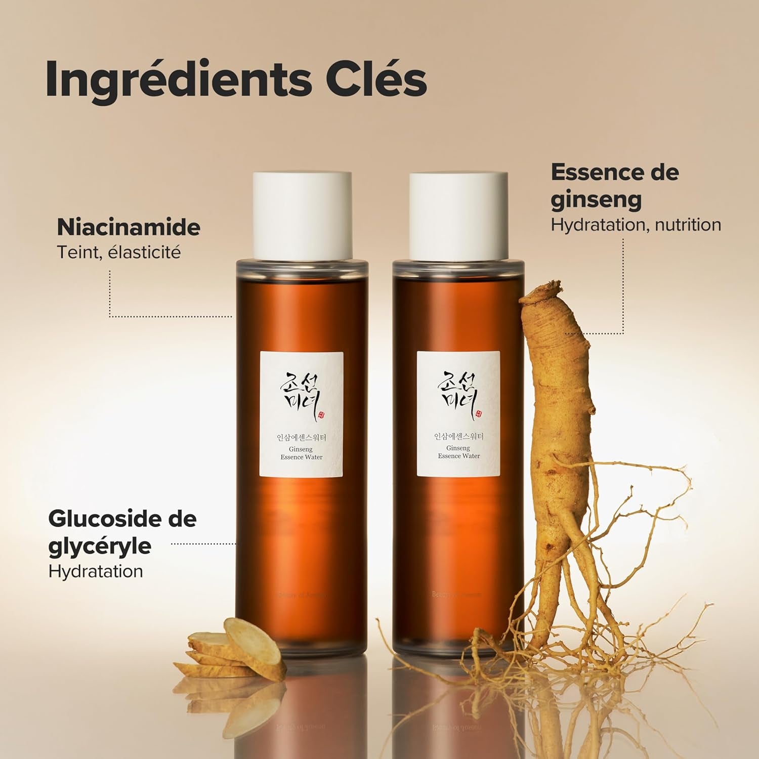 Eau D'Essence De Ginseng, 150 Ml, 5 Fl.Oz.