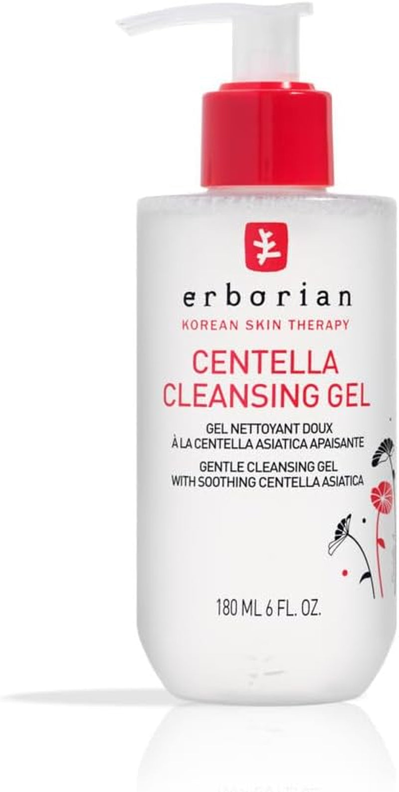 - Centella Cleansing Gel - Gel Nettoyant Doux Pour Visage À La Centella Asiatica - Tous Types De Peaux - Soin Cosmétique Coréen - 180Ml