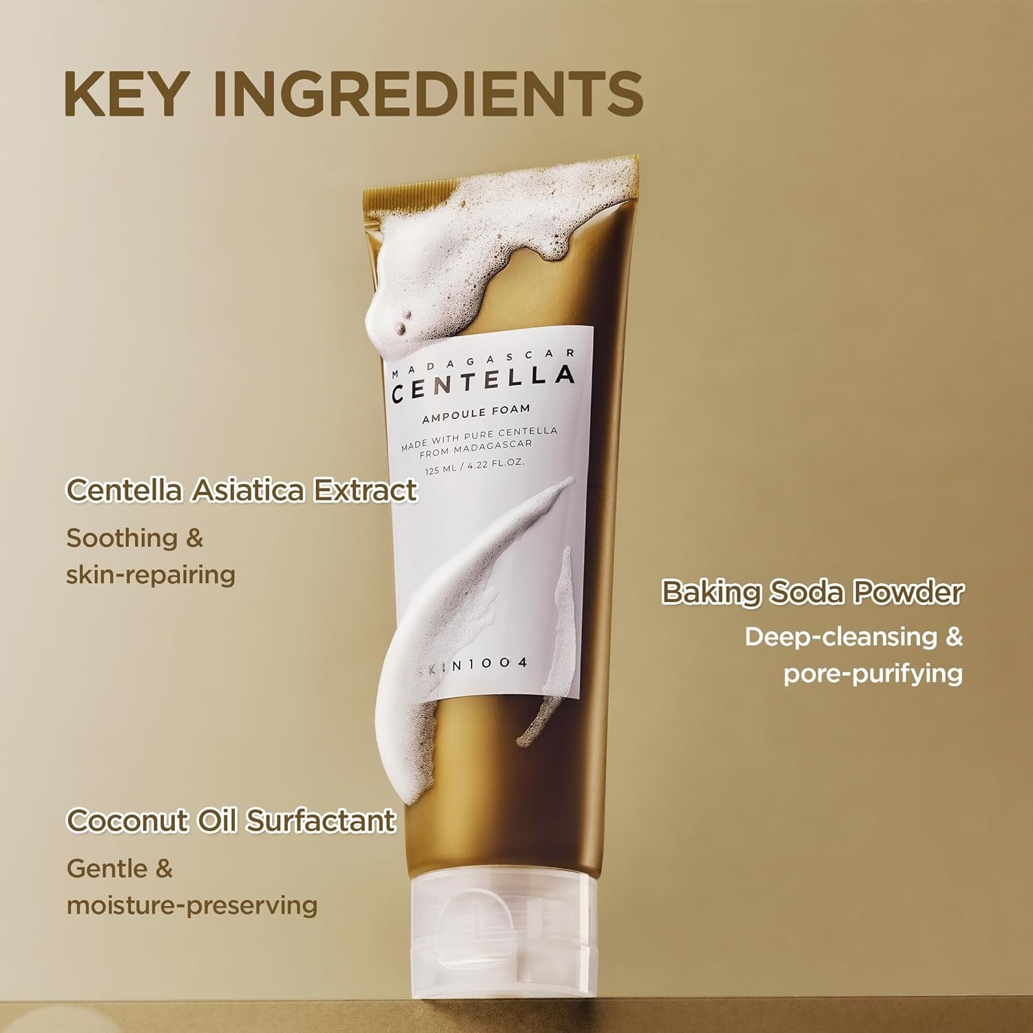 SKIN1004 Madagascar Centella Ampoule De Mousse 125 Ml