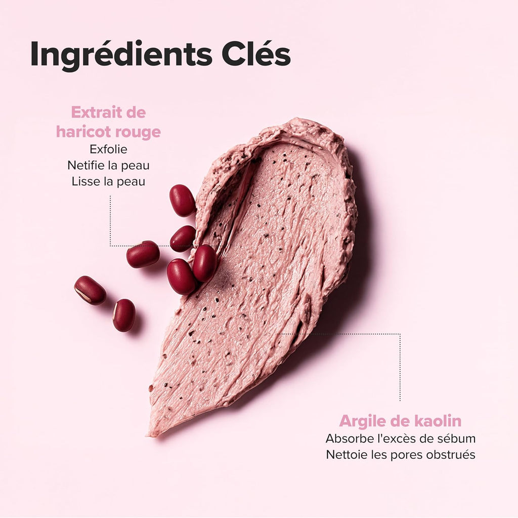 Masque Rafraîchissant Pour Les Pores Aux Haricots Rouges 140 Ml, 4,73 Fl.Oz