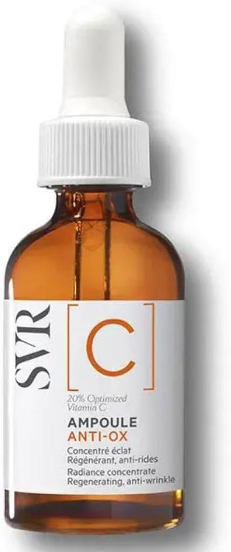 – Ampoule [C] Anti-Ox – Sérum Éclat Antioxydant – Illumine, Lisse Et Unifie Le Teint – Pour Peaux Ternes Et Fatiguées – Vitamine C Optimisée 20%, Acide Hyaluronique – 30 Ml