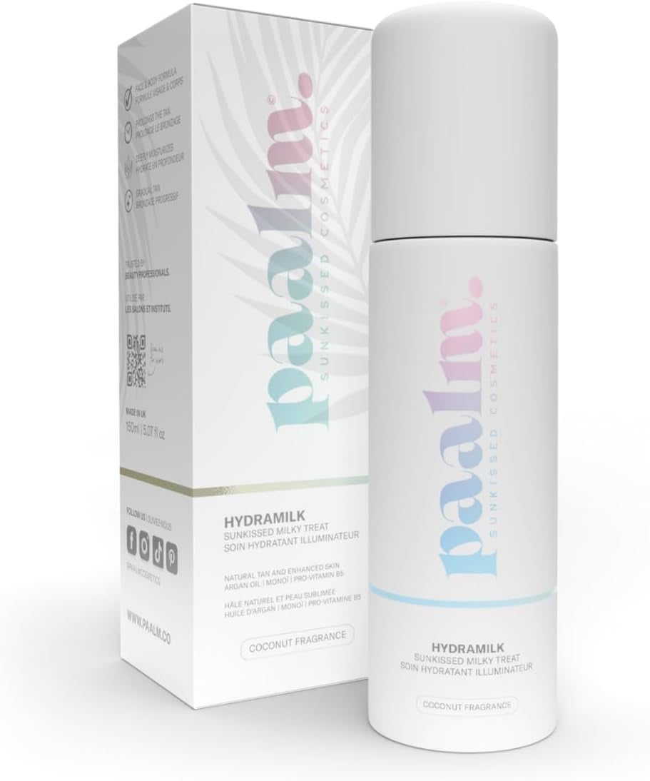 | Hydramilk Soin Hydratant Illuminateur - 150Ml | Hâle Naturel Et Peau Sublimée | Huile D'Argan, Monoï, Pro-Vitamine B5