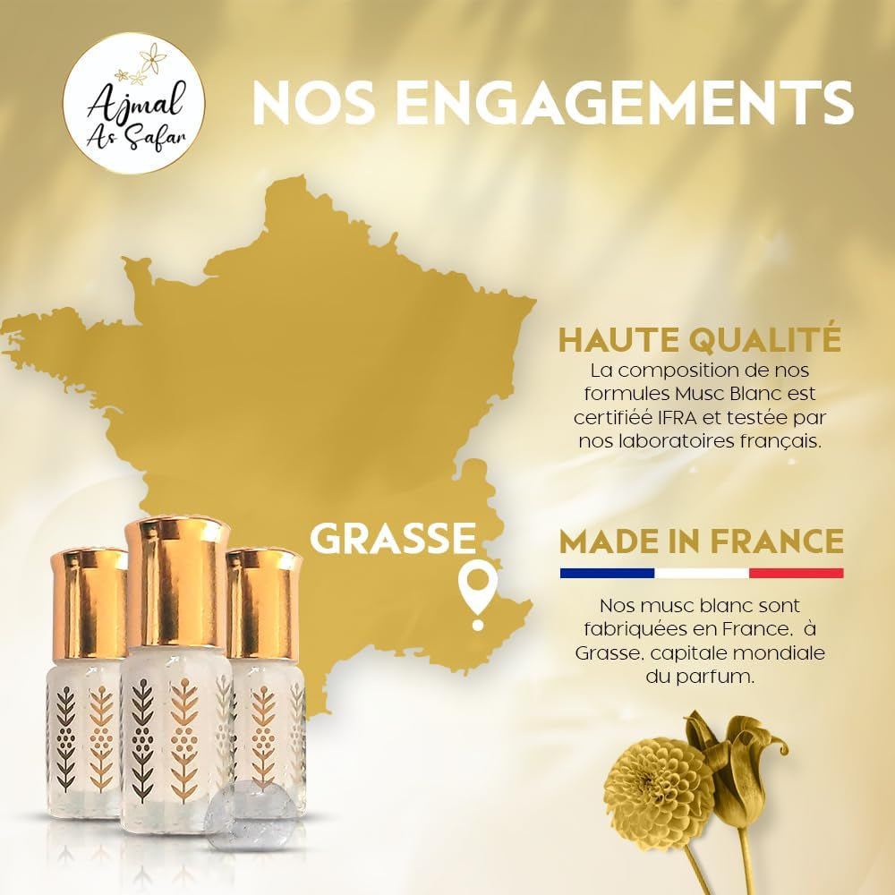 Lot De 2 Musc Tahara Blanc ® Nature Intime 3Ml