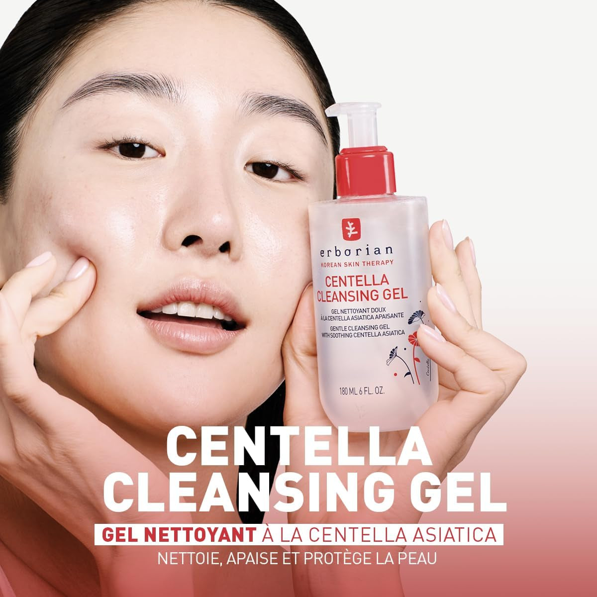 - Centella Cleansing Gel - Gel Nettoyant Doux Pour Visage À La Centella Asiatica - Tous Types De Peaux - Soin Cosmétique Coréen - 180Ml