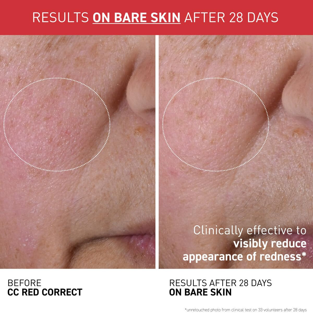 CC Red Color Correcting SPF 25 Green Pigment Cream, Neutralizes Redness, Calms Skin, Lightweight, Tone‑Perfecting Primer, Korean Skincare